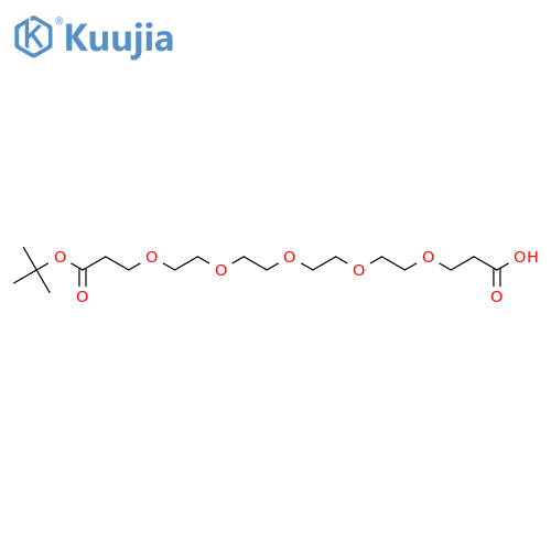 Acid-PEG5-C2-Boc structure