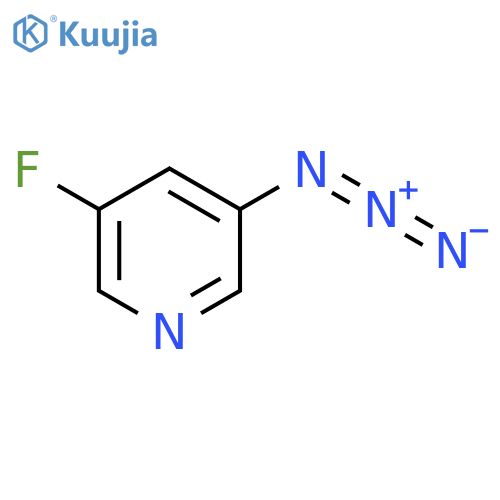 3-Azido-5-fluoropyridine structure