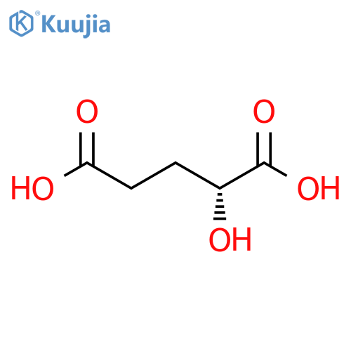 Pentanedioic acid,2-hydroxy-, (2R)- structure