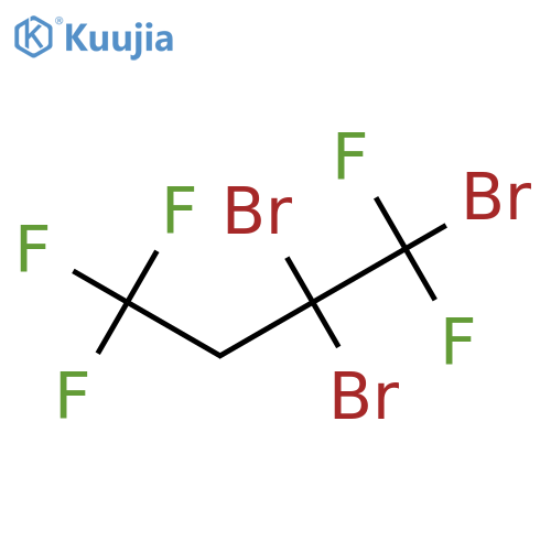 1,2,2-Tribromo-1,1,4,4,4-pentafluorobutane structure
