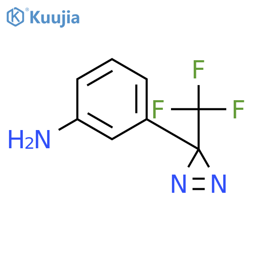 3-3-(Trifluoromethyl)-3H-diazirin-3-ylbenzenamine structure