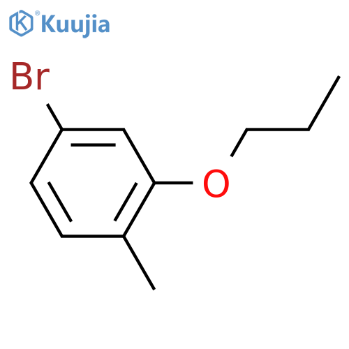 4-bromo-1-methyl-2-propoxybenzene structure
