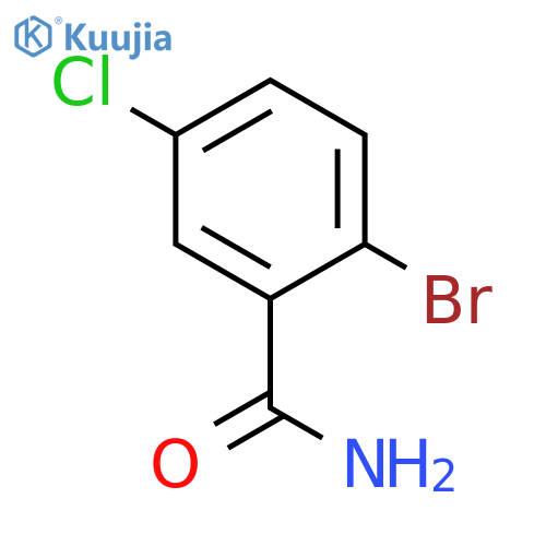 Benzamide, 2-bromo-5-chloro- structure