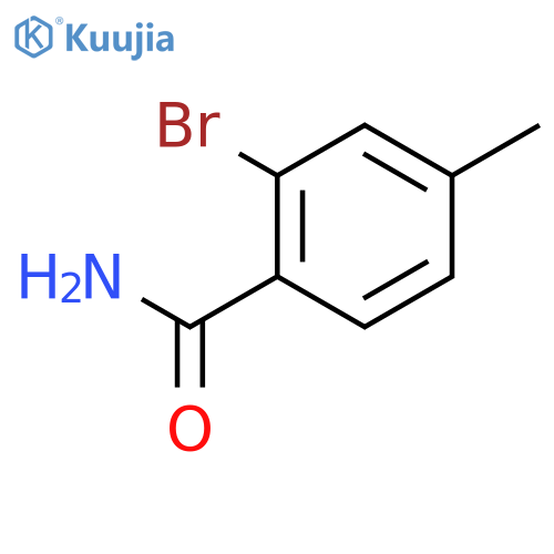 2-bromo-4-methylbenzamide structure