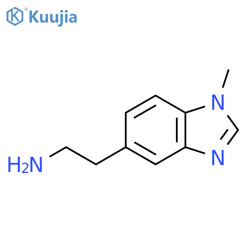 2-(1-methyl-1H-1,3-benzodiazol-5-yl)ethan-1-amine structure
