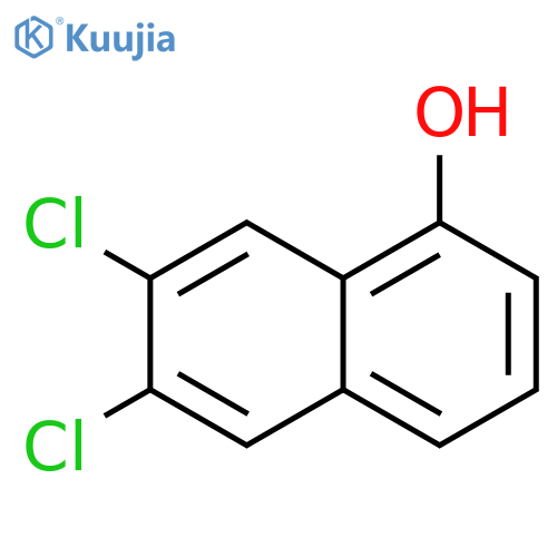 6,7-dichloronaphthalen-1-ol structure