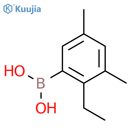 (2-Ethyl-3,5-dimethylphenyl)boronic acid structure