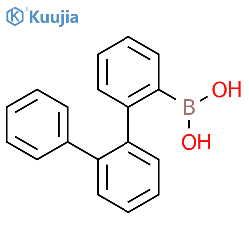 2-(Biphenyl)phenyl boronic acid structure