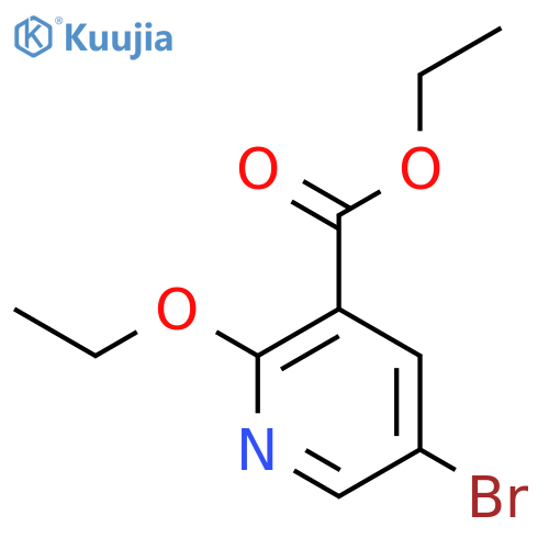 Ethyl 5-bromo-2-ethoxynicotinate structure
