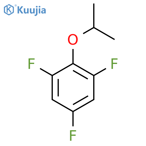2-(2',4',6'-Trifluorophenoxy)propane structure