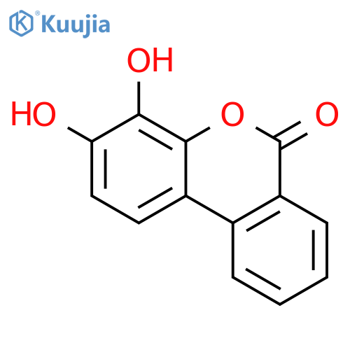 3,4-dihydroxy-6H-benzo[c]chromen-6-one structure