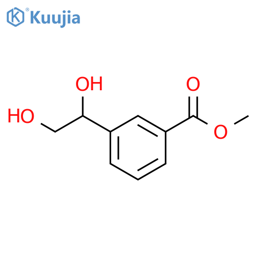 methyl 3-(1,2-dihydroxyethyl)benzoate structure