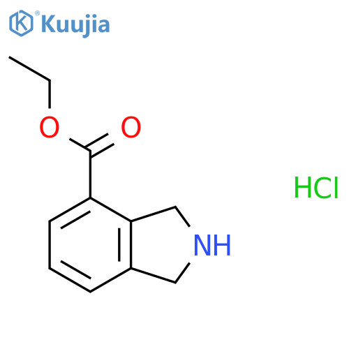 ethyl isoindoline-4-carboxylate;hydrochloride structure