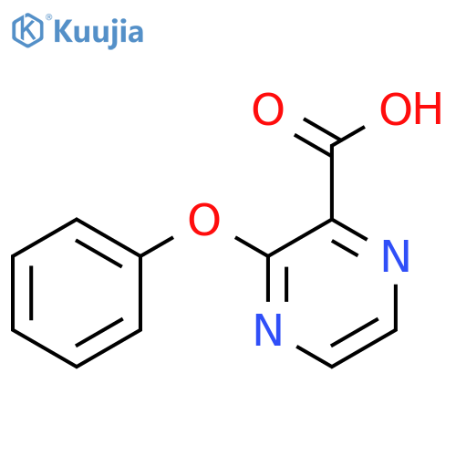 3-Phenoxypyrazine-2-carboxylic acid structure