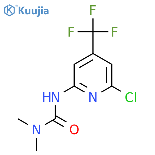 3-(6-Chloro-4-trifluoromethyl-pyridin-2-yl)-1,1-dimethyl-urea structure