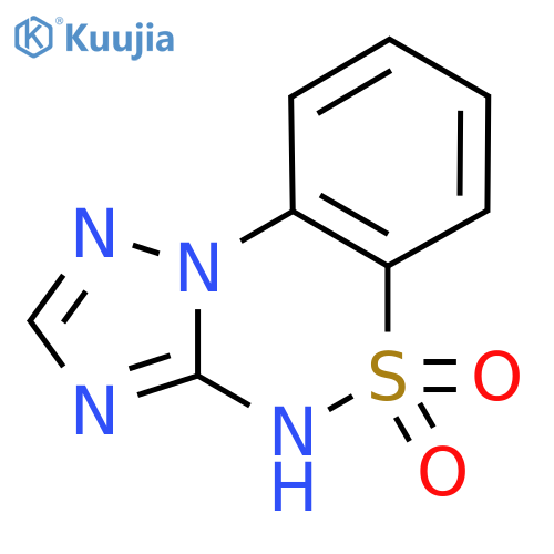 8lambda6-thia-2,3,5,7-tetraazatricyclo7.4.0.0,2,6trideca-1(13),3,5,9,11-pentaene-8,8-dione structure