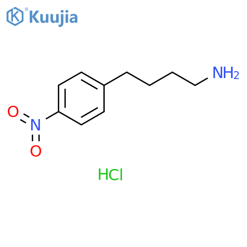 4-(4-nitrophenyl)butan-1-amine hydrochloride structure