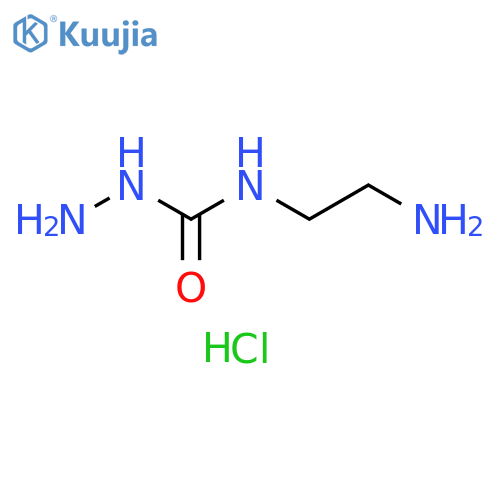 1-amino-3-(2-aminoethyl)urea dihydrochloride structure