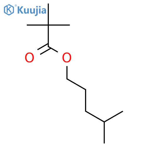 Propanoic acid,2,2-dimethyl-, 2-ethylbutyl ester structure