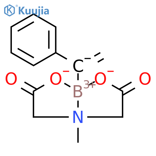 Boron, [N-[(carboxy-κO)methyl]-N-methylglycinato(2-)-κN,κO](1-phenylethenyl)-, (T-4)- structure