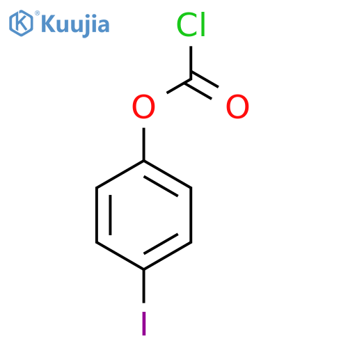 4-iodophenyl chloroformate structure