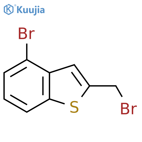4-Bromo-2-(bromomethyl)-1-benzothiophene structure