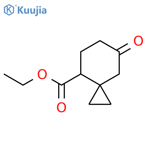 Ethyl 7-oxospiro[2.5]octane-4-carboxylate structure