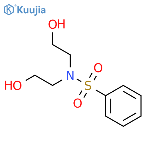2-hydroxy-N-(2-hydroxyethyl)-S-phenylethane-1-sulfonamido structure