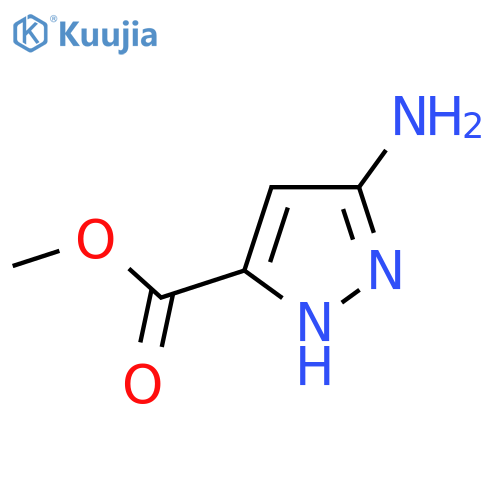 Methyl 5-amino-1H-pyrazole-3-carboxylate structure
