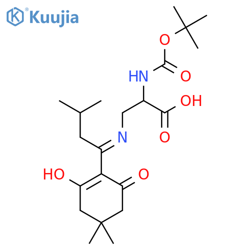Boc-D-Dap(ivDde)-OH structure