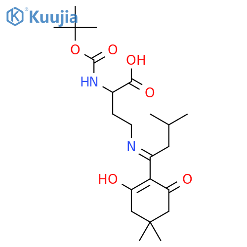 Boc-Dab(ivDde)-OH structure