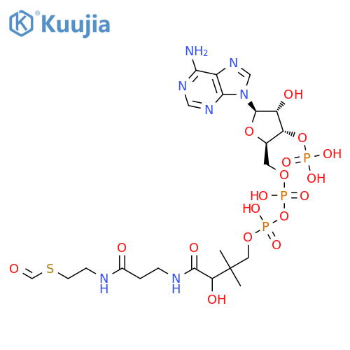 Coenzyme A, S-formate structure