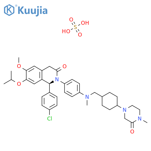 NVP-CGM097 sulfate structure