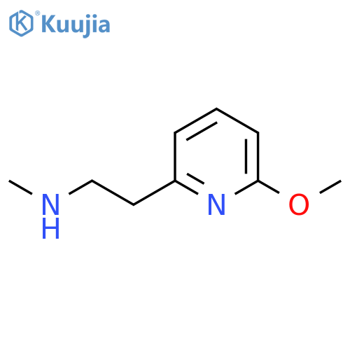 2-(6-methoxypyridin-2-yl)ethyl(methyl)amine structure