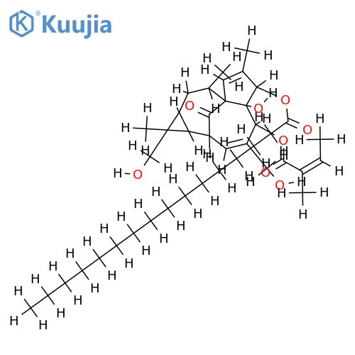 3-O-palmatoyl-5-O-angeloylingenol structure