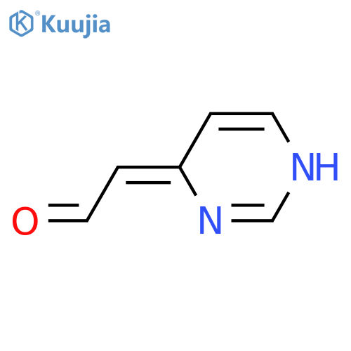 Acetaldehyde,4(1H)-pyrimidinylidene-, (Z)- (9CI) structure