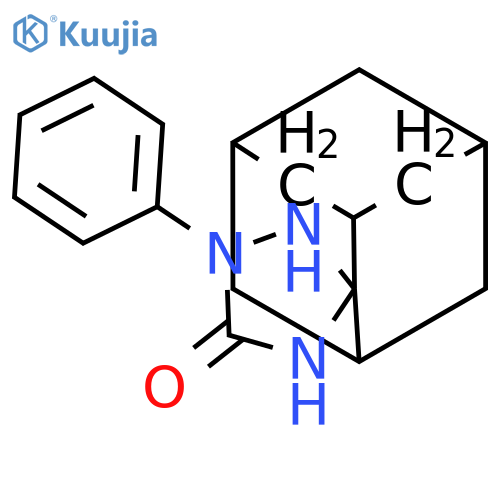 (Spiro5,5-adamantyl)-2-phenyl-1,2,4-triazolan-3-one structure