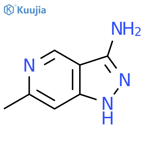 6-methyl-1H-pyrazolo[4,3-c]pyridin-3-amine structure