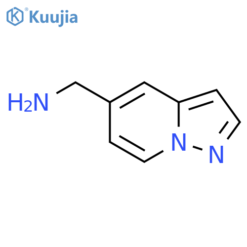 pyrazolo[1,5-a]pyridin-5-ylmethanamine structure