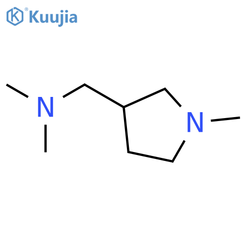 N,N-Dimethyl(1-methylpyrrolidin-3-yl)methanamine structure