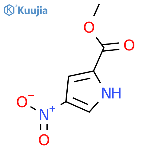 Methyl 4-nitro-1H-pyrrole-2-carboxylate structure