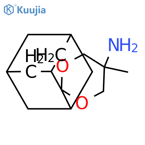 (5-Methylspiro1,3-dioxane-2,2'-tricyclo3.3.1.1~3,7~decan-5-yl)amine structure
