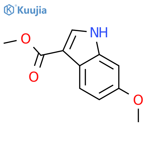 Methyl 6-methoxy-1H-indole-3-carboxylate structure