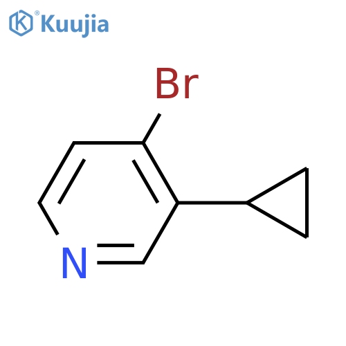 4-Bromo-3-cyclopropylpyridine structure