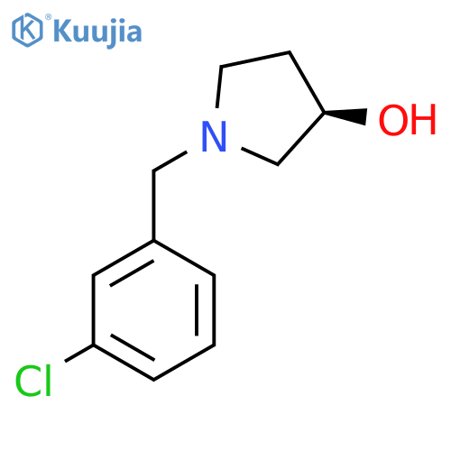 (R)-1-(3-Chloro-benzyl)-pyrrolidin-3-ol structure