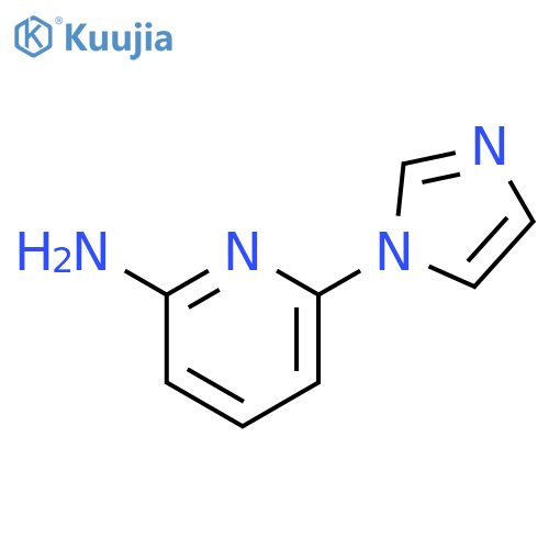 6-(1H-Imidazol-1-yl)pyridin-2-amine structure