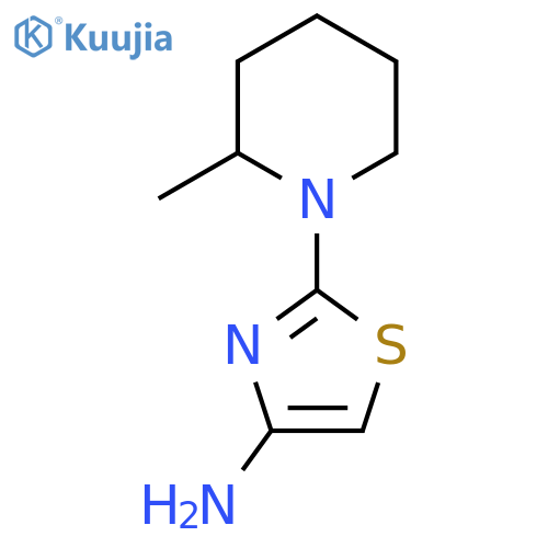 2-(2-Methylpiperidin-1-yl)thiazol-4-amine structure