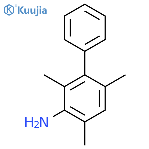 2,4,6-trimethyl-3-phenylaniline structure