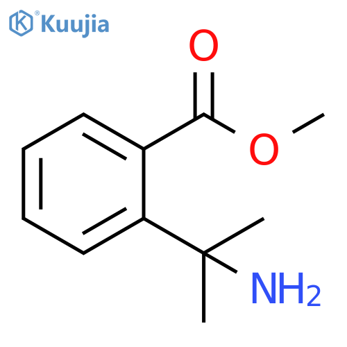 methyl 2-(2-aminopropan-2-yl)benzoate structure