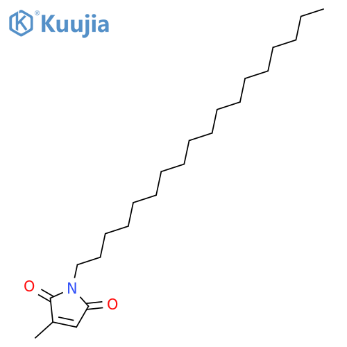 1H-Pyrrole-2,5-dione, 3-methyl-1-octadecyl- structure